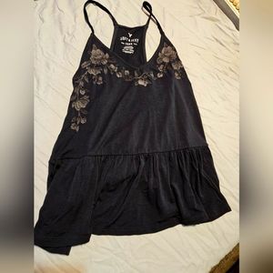 American Eagle soft and sexy Blue Tank